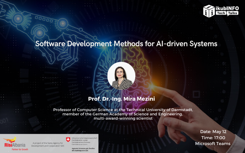 Metodat e zhvillimit të softuerit për sistemet e drejtuara nga AI nga Prof. Dr.-Ing. Mira Mezini